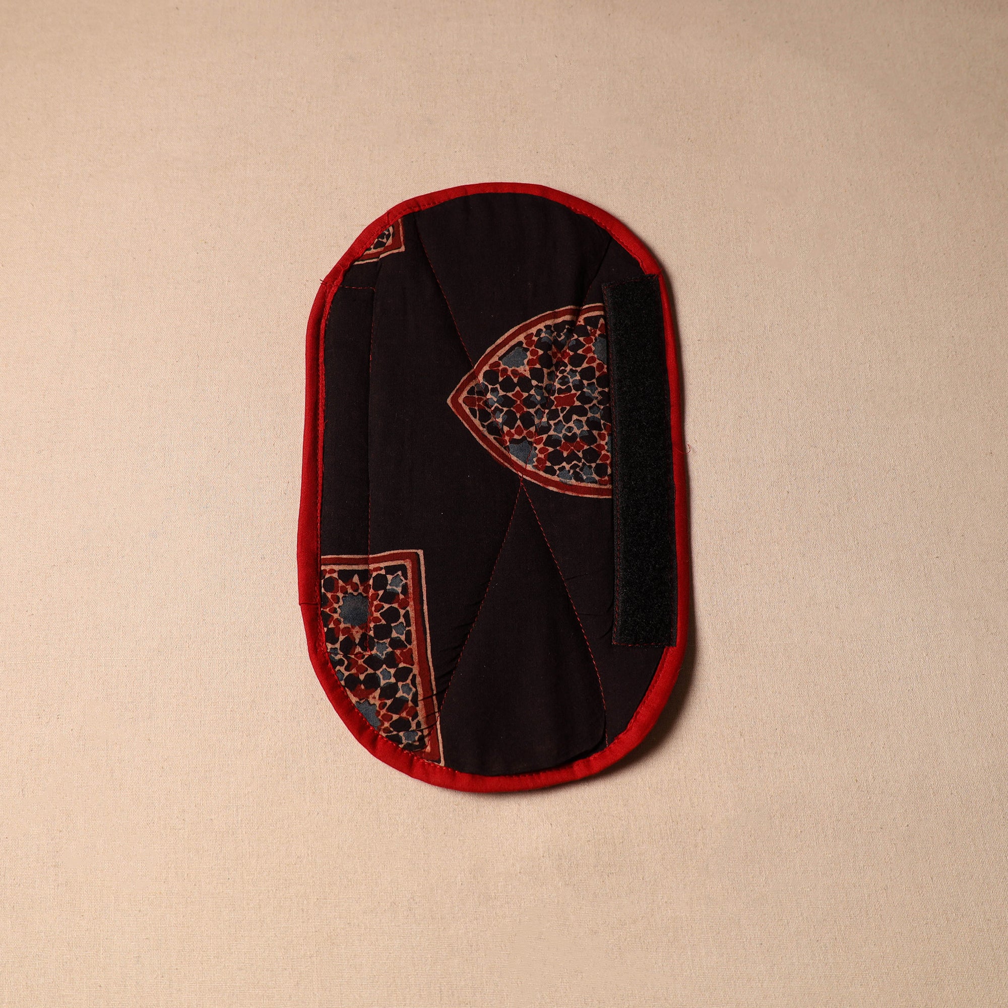 JALPARI Black - Handmade Cotton Fridge Handle Cover 44 - view 2
