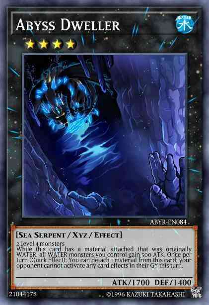 Yu-Gi-Oh! Abyss Dweller - ABYR-EN084 - Super Rare - 1st Edition