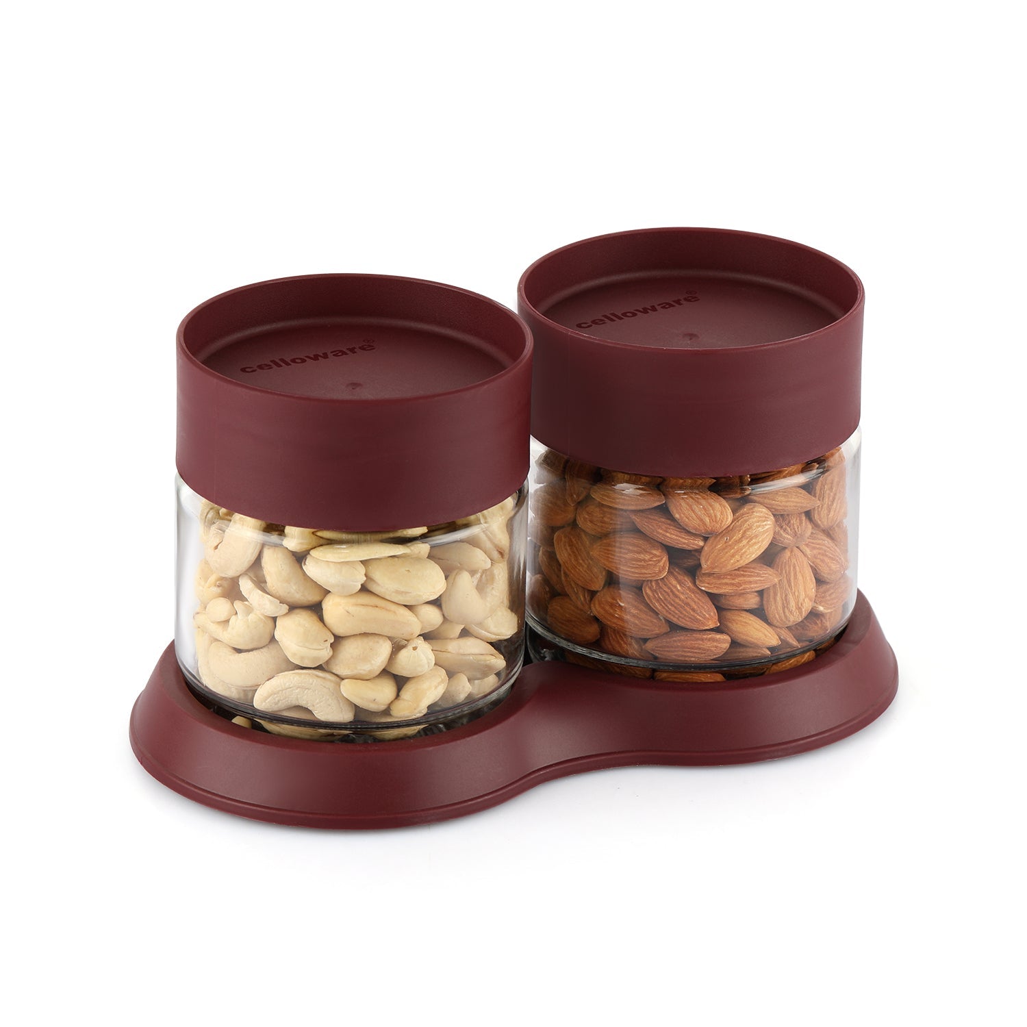 Cello Modustack Glassy Duo: Set of 2 Gift Set With Tray - view 4