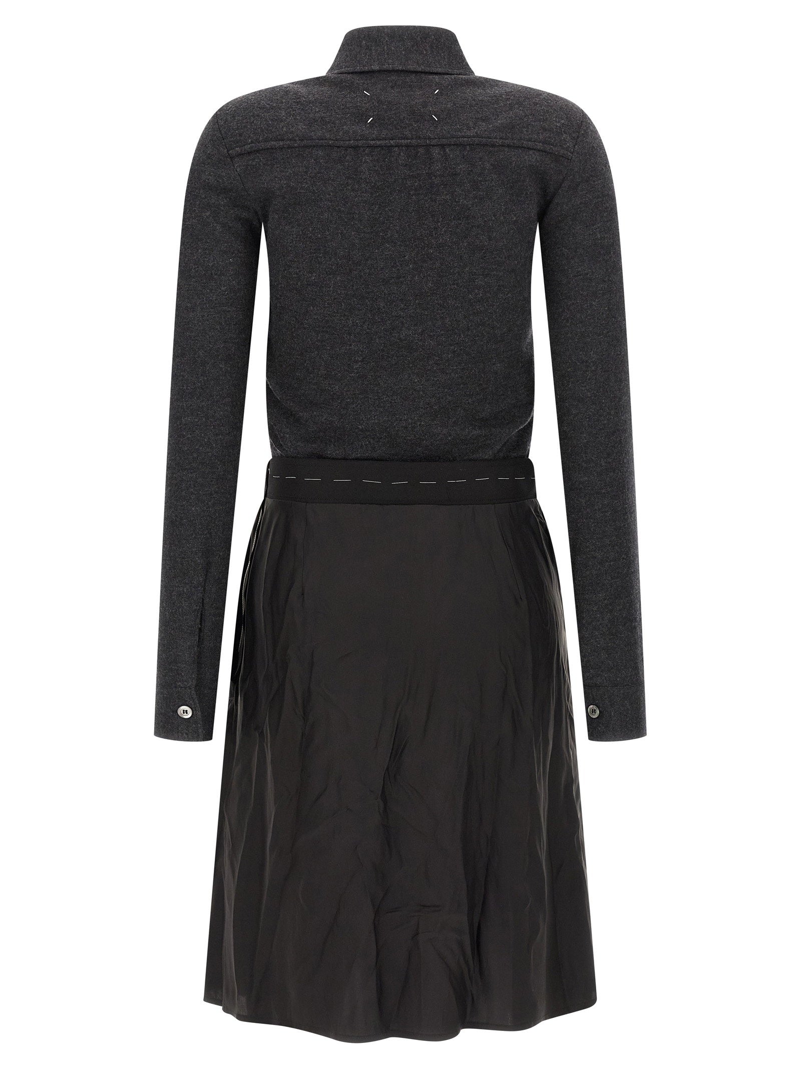 Maison Margiela Shirt Dress – 100% virgin wool - view 2
