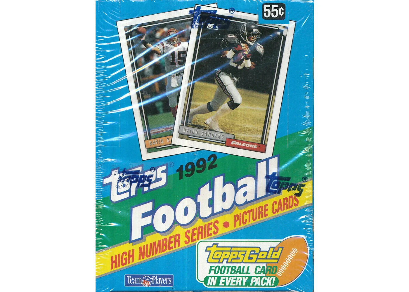 1992 Topps Football High Number Series Box