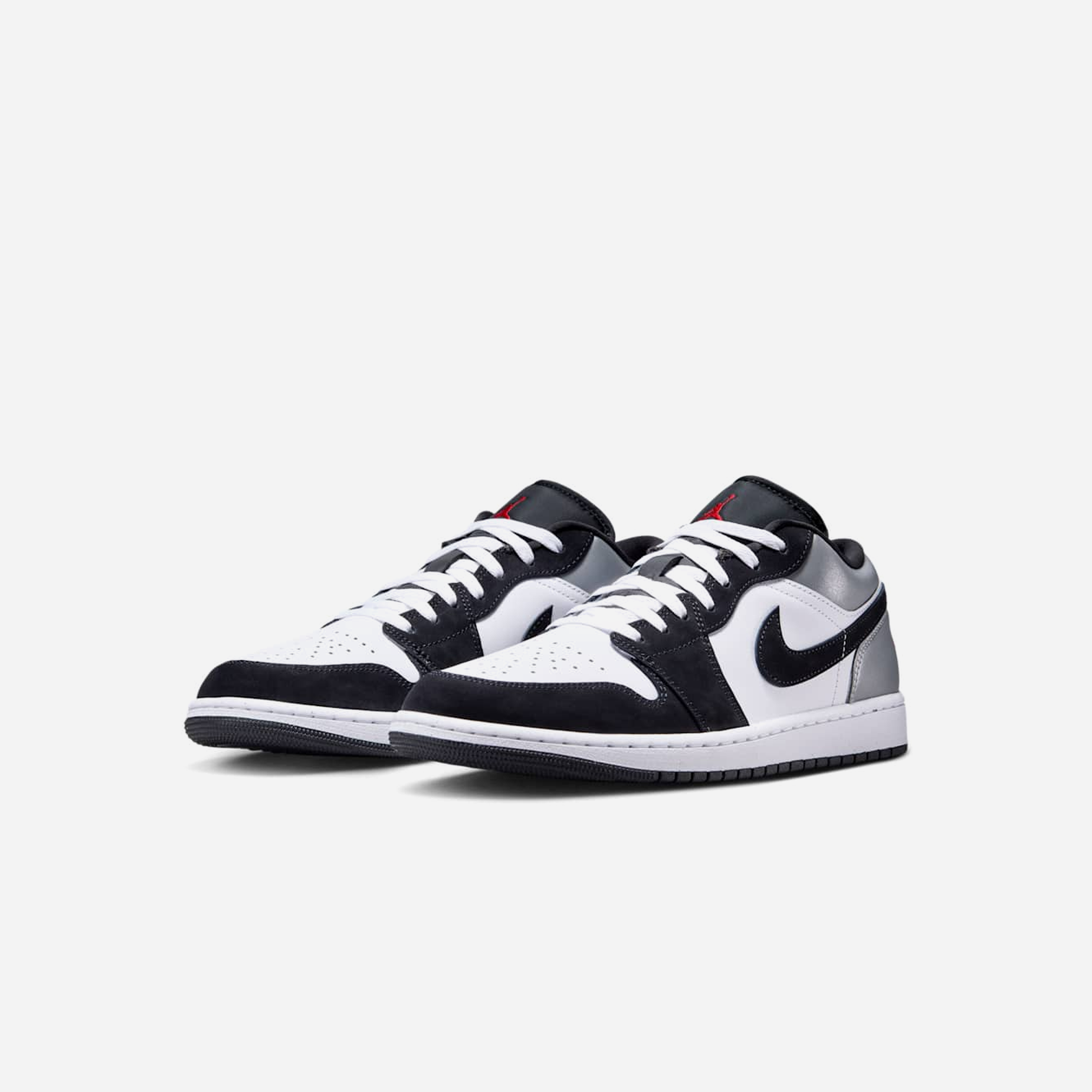 Nike Air Jordan 1 Low White Fire Red Black Matte Silver - view 2
