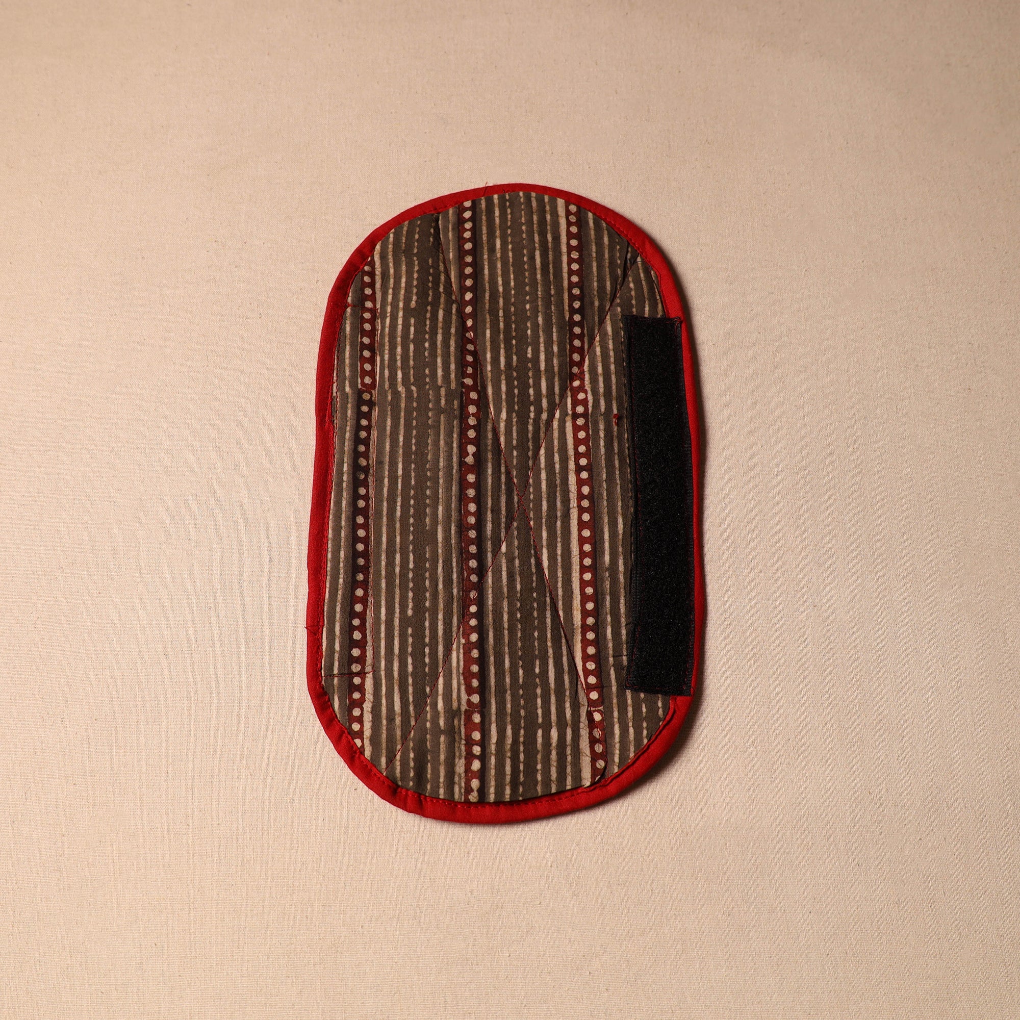 JALPARI Brown - Handmade Cotton Fridge Handle Cover 53 - view 2