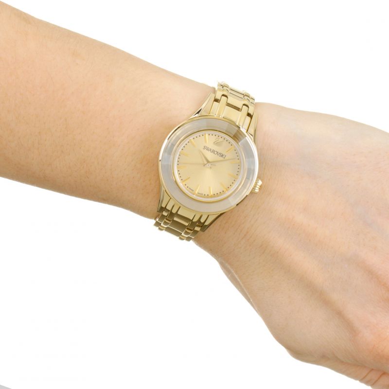 Swarovski Alegria Gold Dial Women 33mm – Yellow Gold