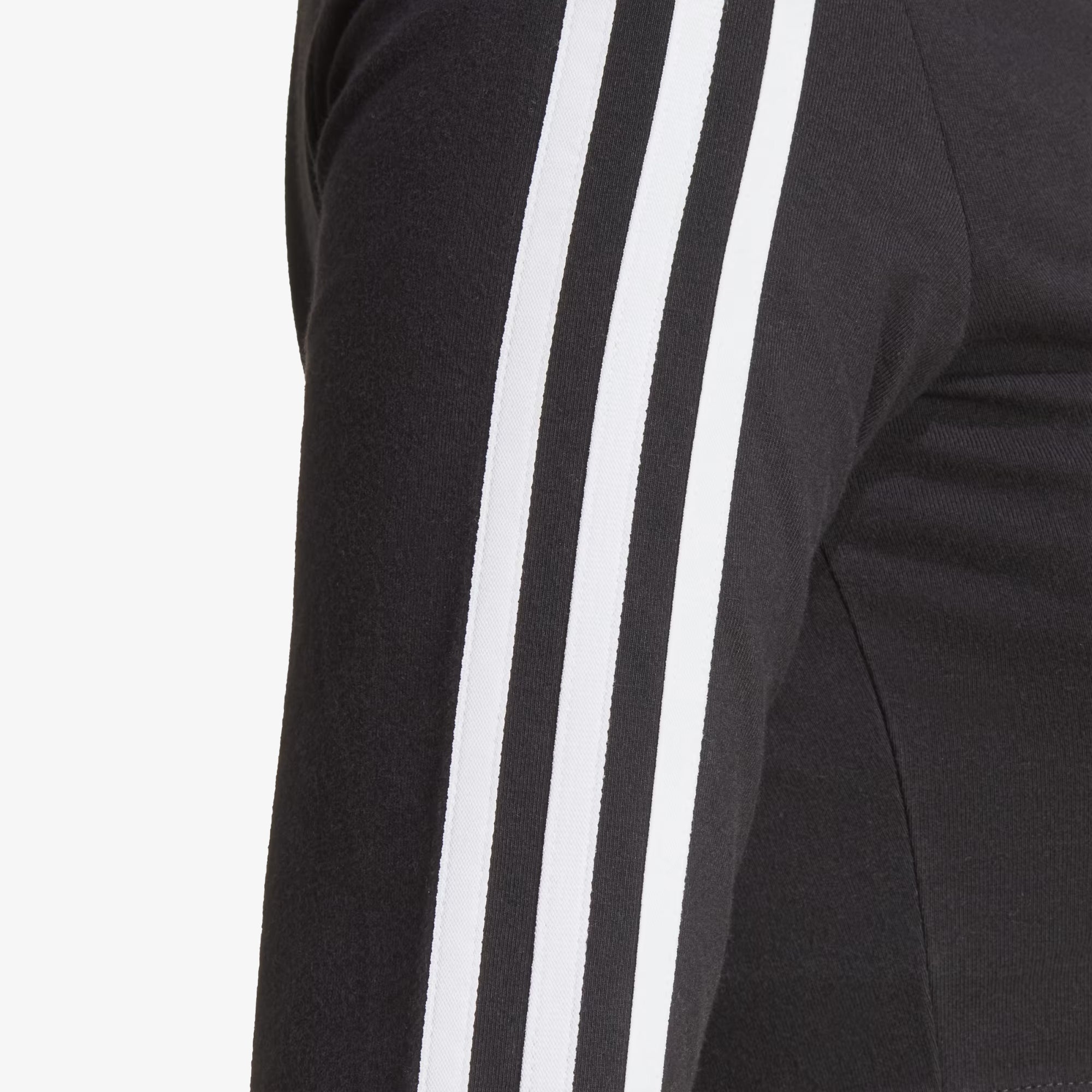 Adidas Originals | ADICOLOR CLASSICS 3-STRIPES BUTTON LONG SLEEVE TEE { BLACK - view 4