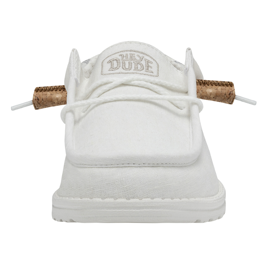 HEYDUDE shoes Wally Break Stitch - White – Men's - view 4