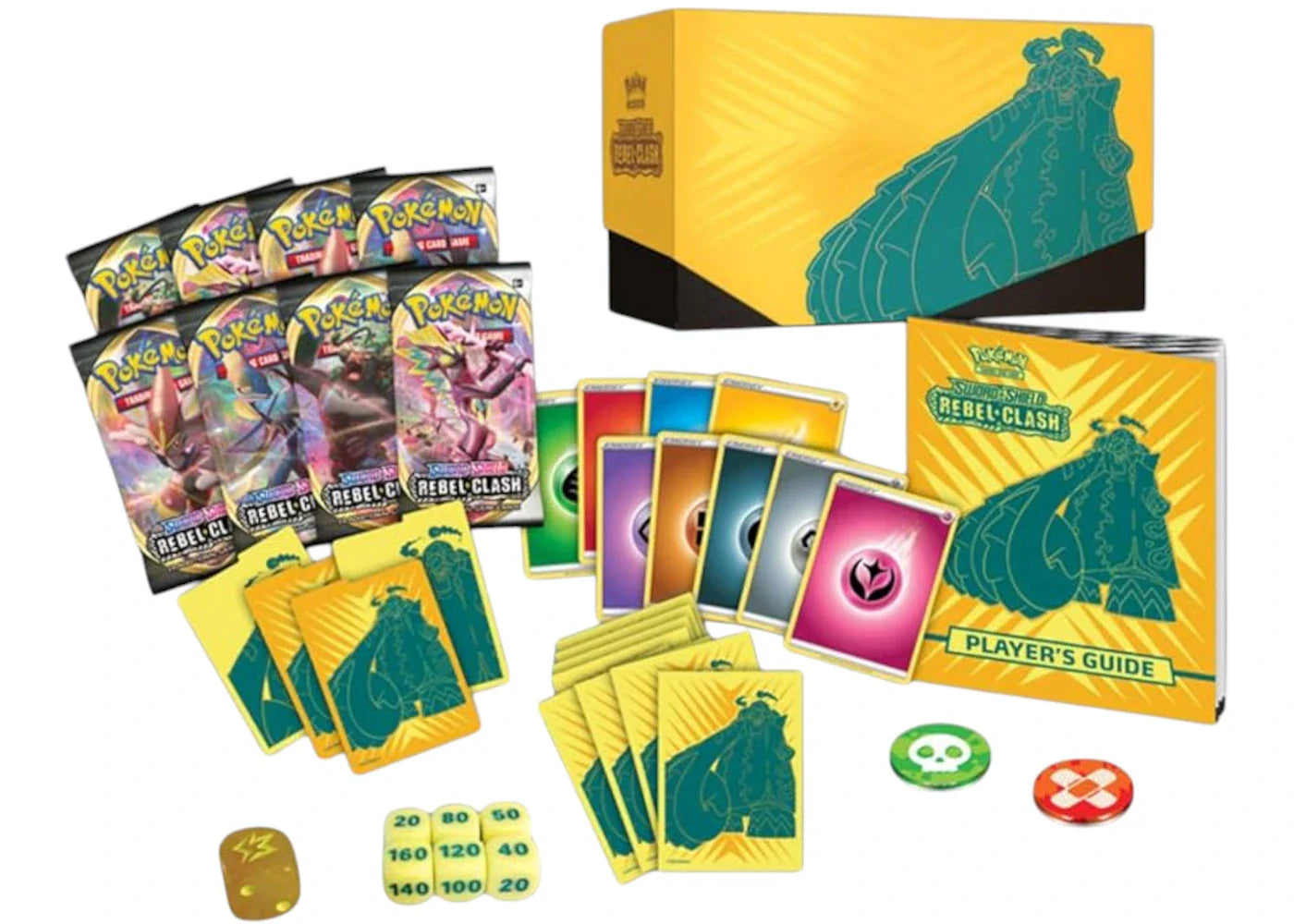 Pokémon 2020 Pokemon TCG Sword & Shield Rebel Clash Elite Trainer Box - view 2