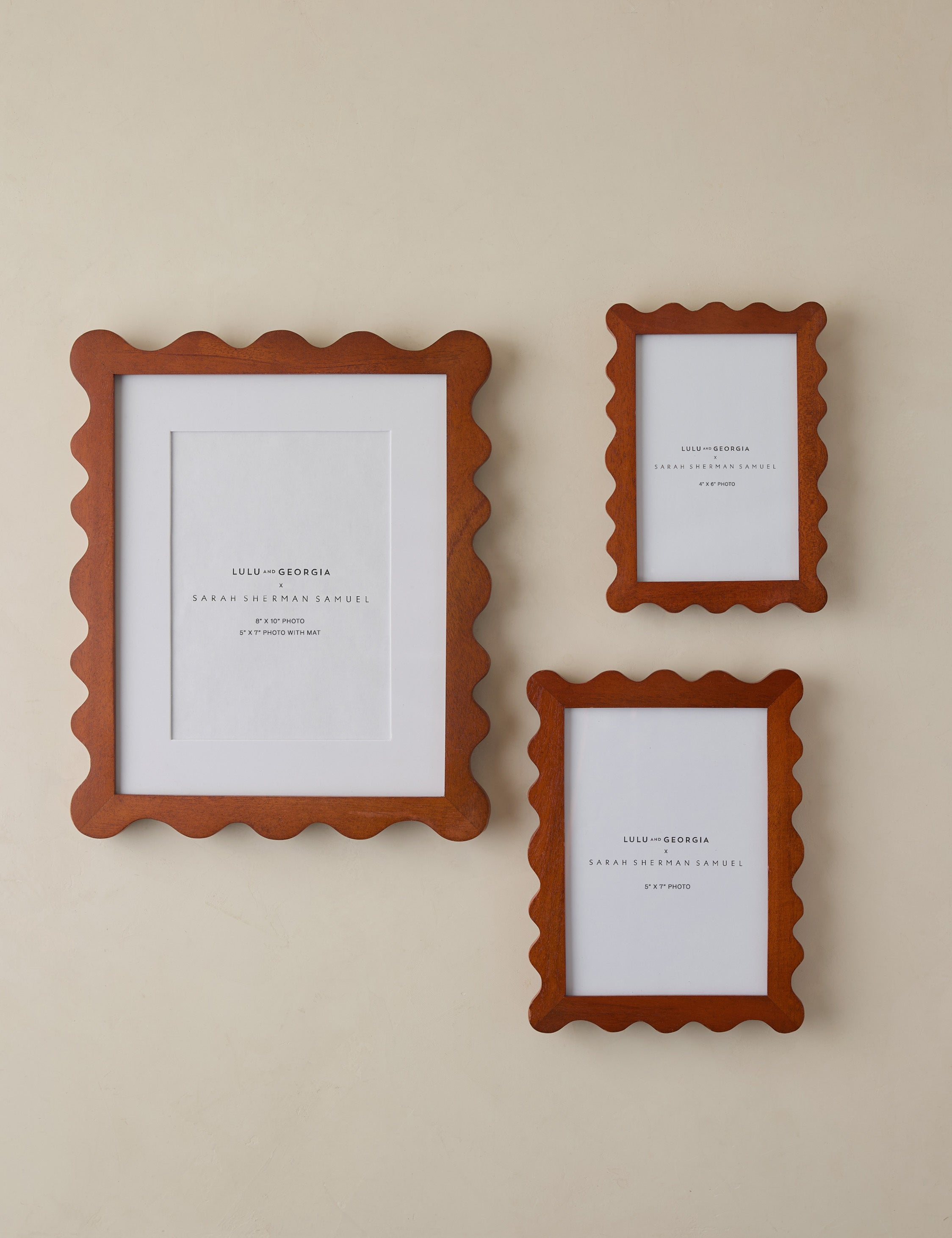 Lulu and Georgia Ripple Picture Frame by Sarah Sherman Samuel