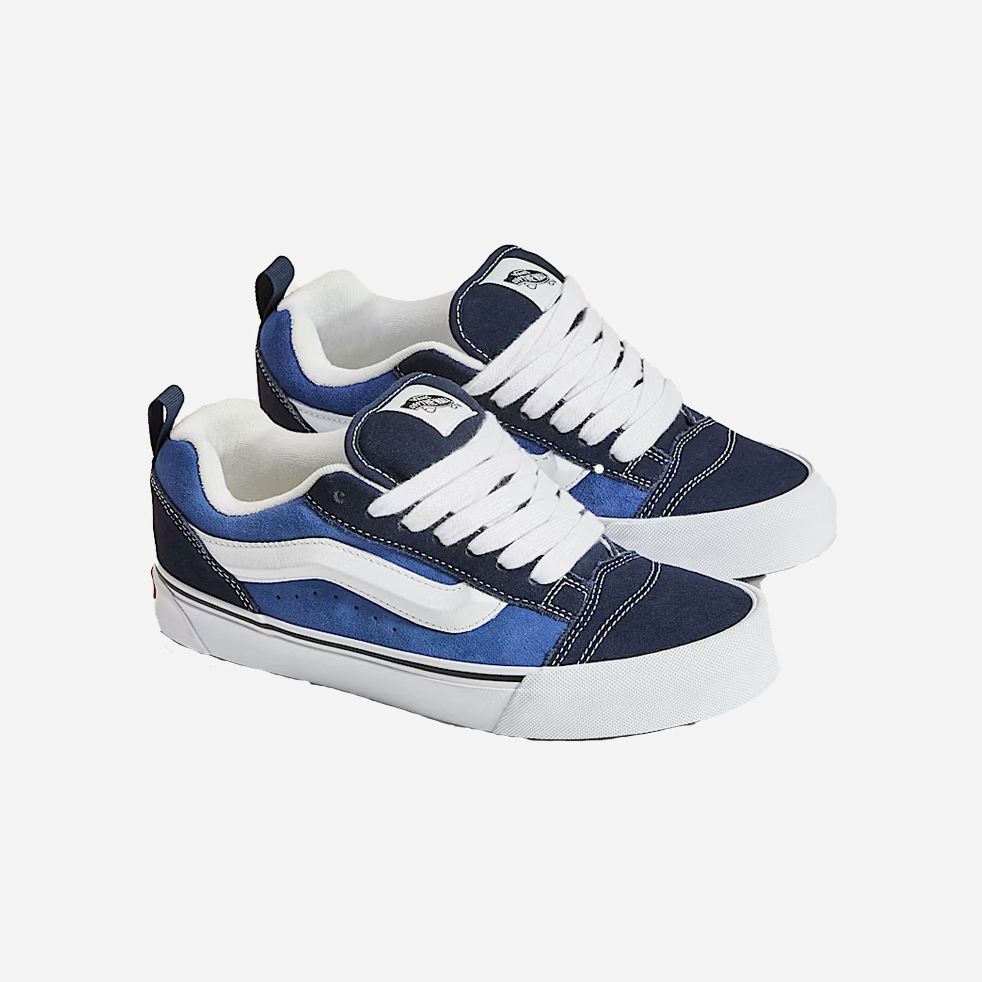 Vans Knu Skool Suede Shoe Navy Blue / White - view 2