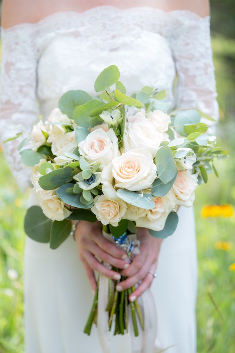 fiftyflowers.com Classic Creamy and Blush Mountain Wedding - view 2