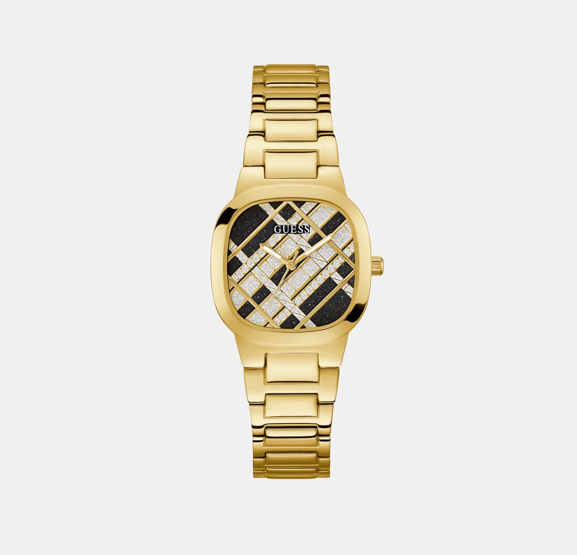 Guess Clash Women Quartz Two Tone Dial Analog Stainless Steel Watch GW0600L2