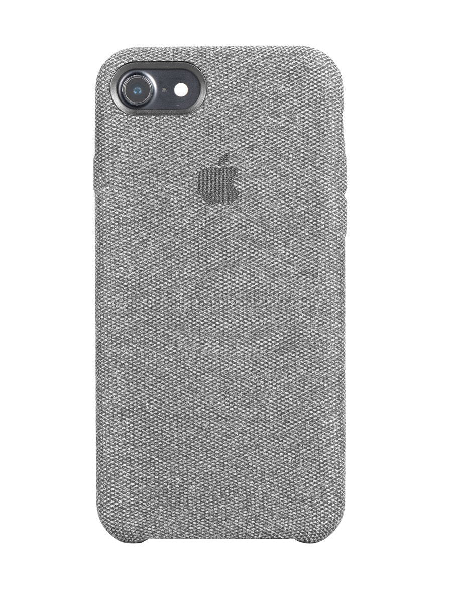KShop Fabric Case For iPhone 8 - Light Grey