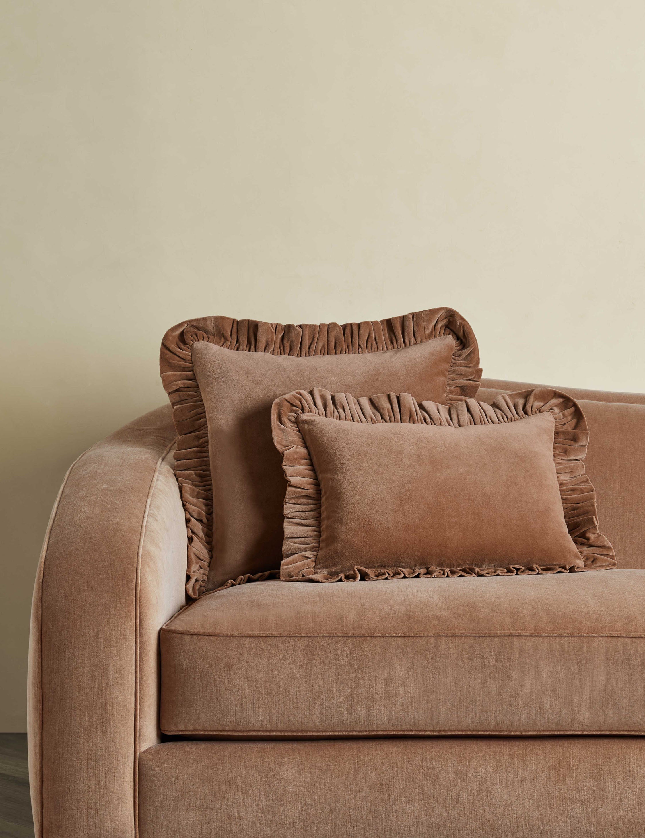 Lulu and Georgia Mauree Velvet Pillow