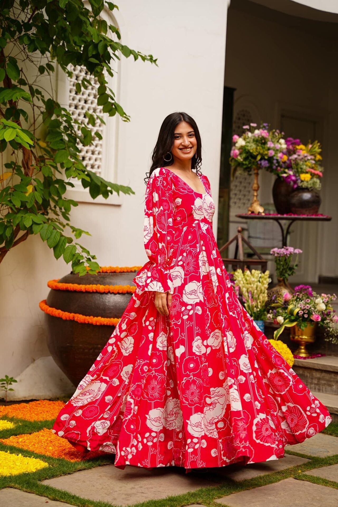 Idaho-o Rosie red chinon maxi - view 3