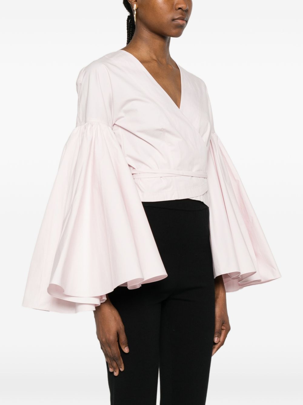Jacquemus Le Cache Coeur Paysan top – Principal:100% Cotton - view 3