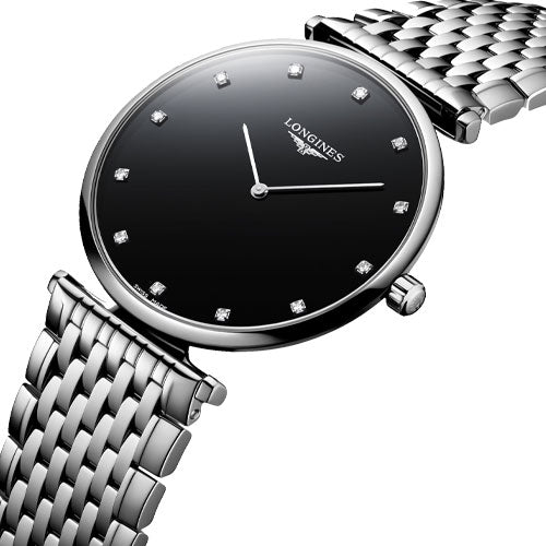 Longines La Grande Classique De Black Lacquered Dial Unisex 38mm - view 2