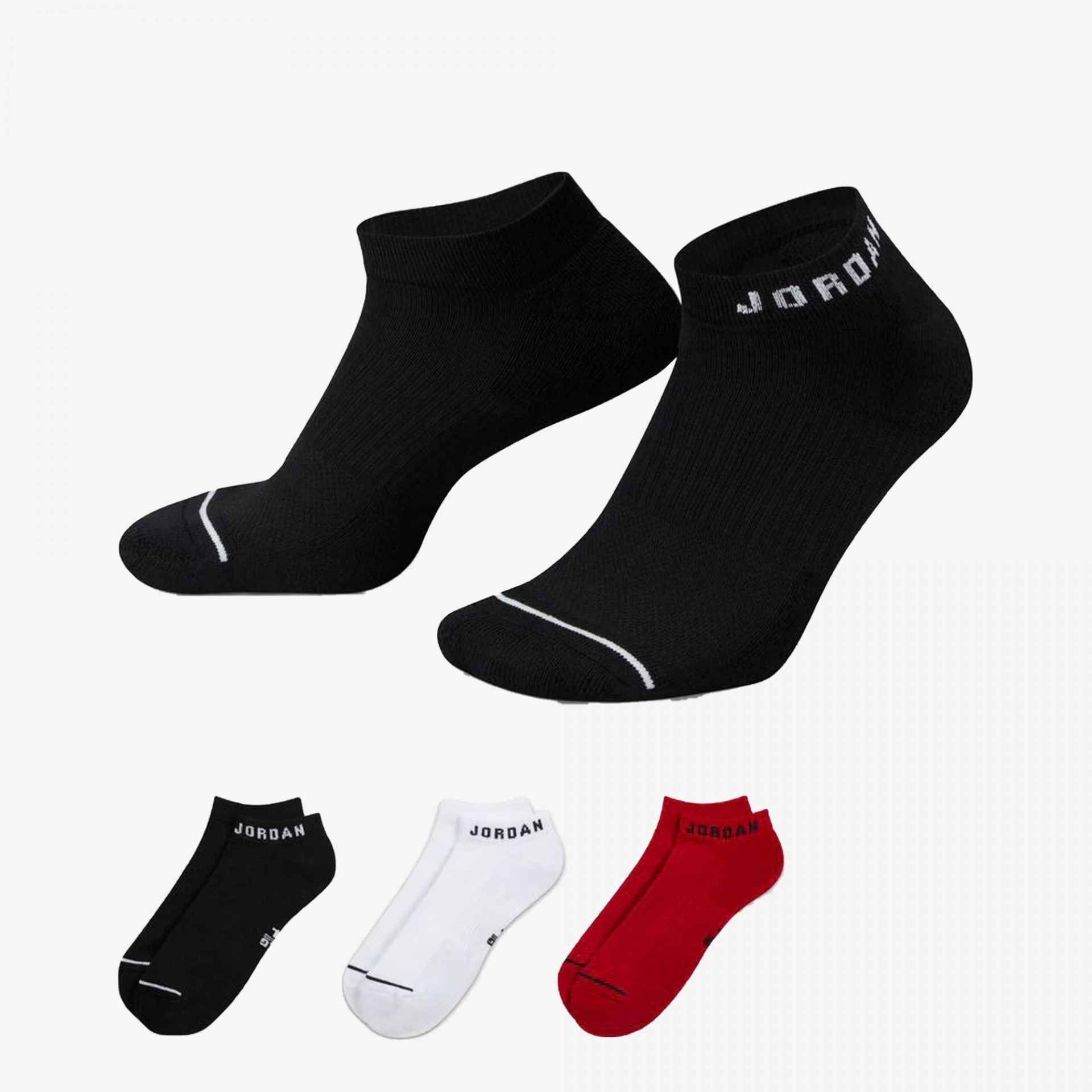 Jordan | EVERYDAY NO-SHOW SOCKS (3 PAIRS) - view 2