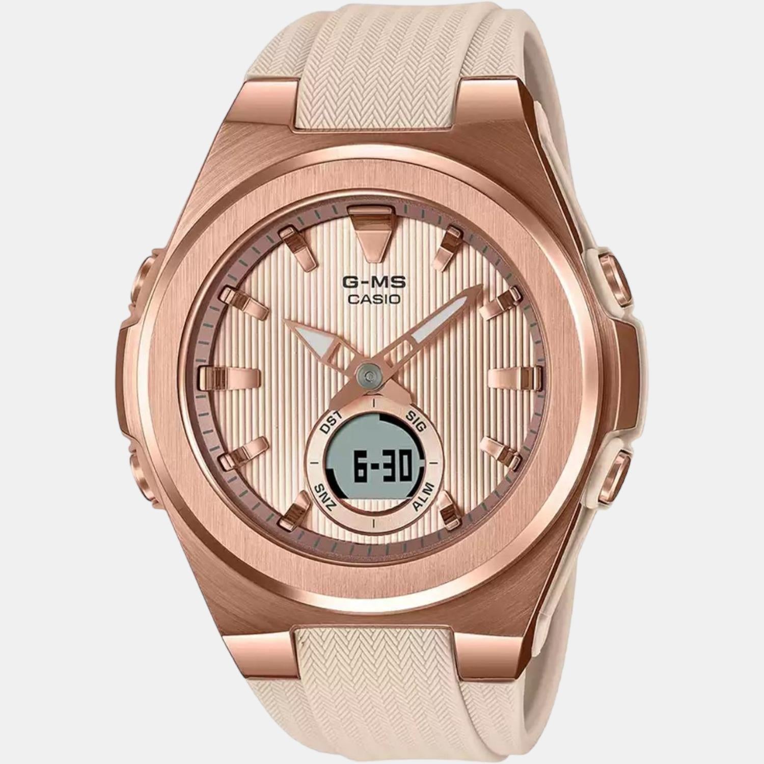 Casio Baby-G Women Quartz Rose Gold Dial Analog-Digital Resin Watch BX194 - view 2