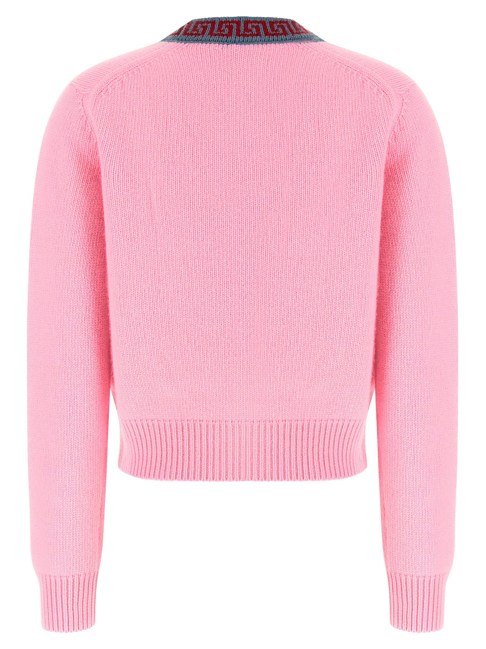 Versace Wool And Cashmere Cardigan - view 2