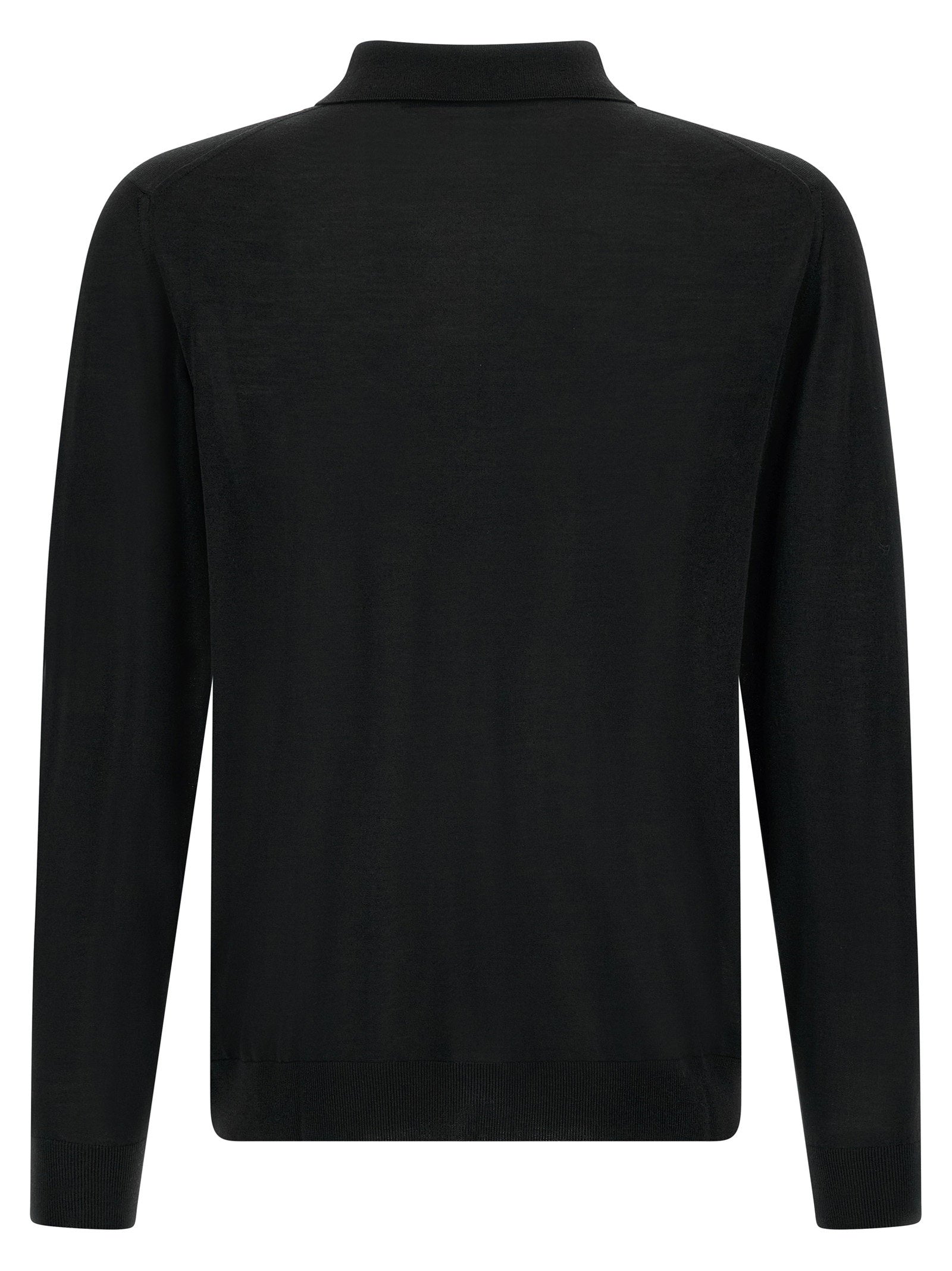 Kiton Wool Polo Shirt 14 Microns – 100% wool - view 2