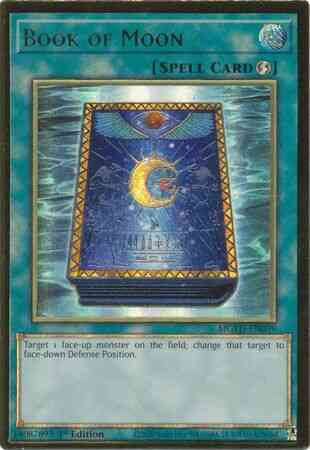 Yu-Gi-Oh! Book of Moon - MGED-EN039 - Premium Gold Rare - 1st Edition