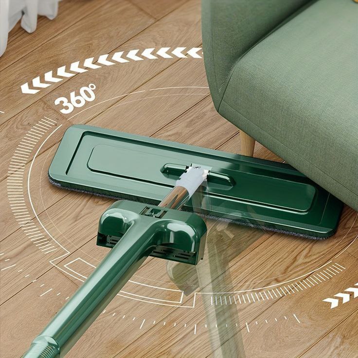 Catterton Hands-free Flat Mop + Large Bucket - view 7