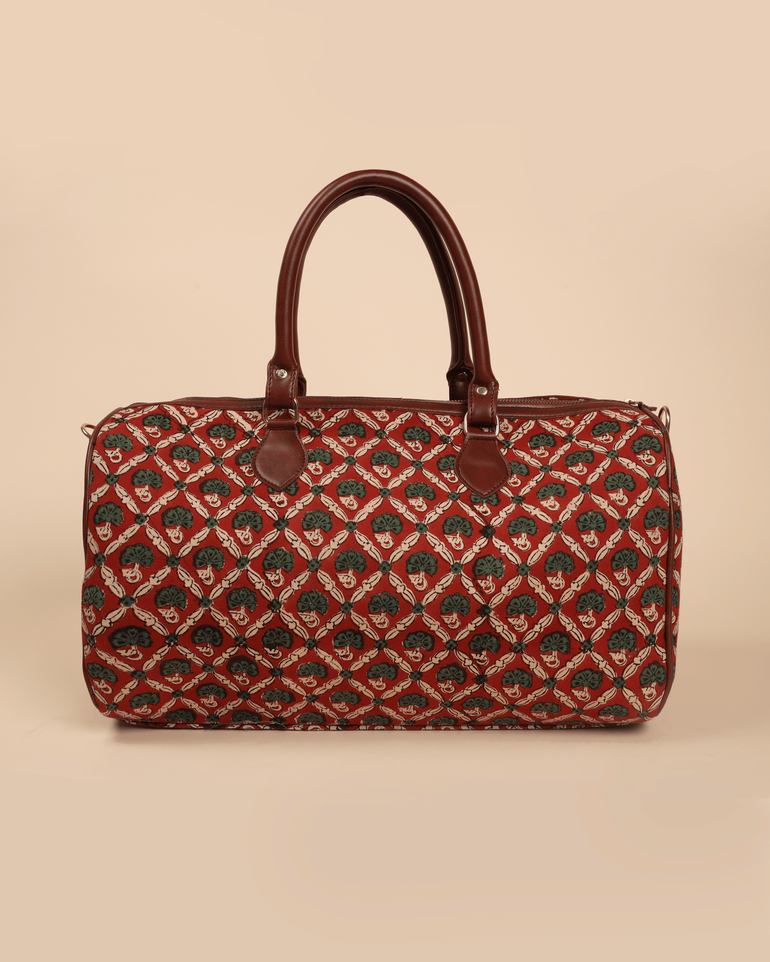 Aachho Walnut Whispers Handblock Duffle Bag - view 3