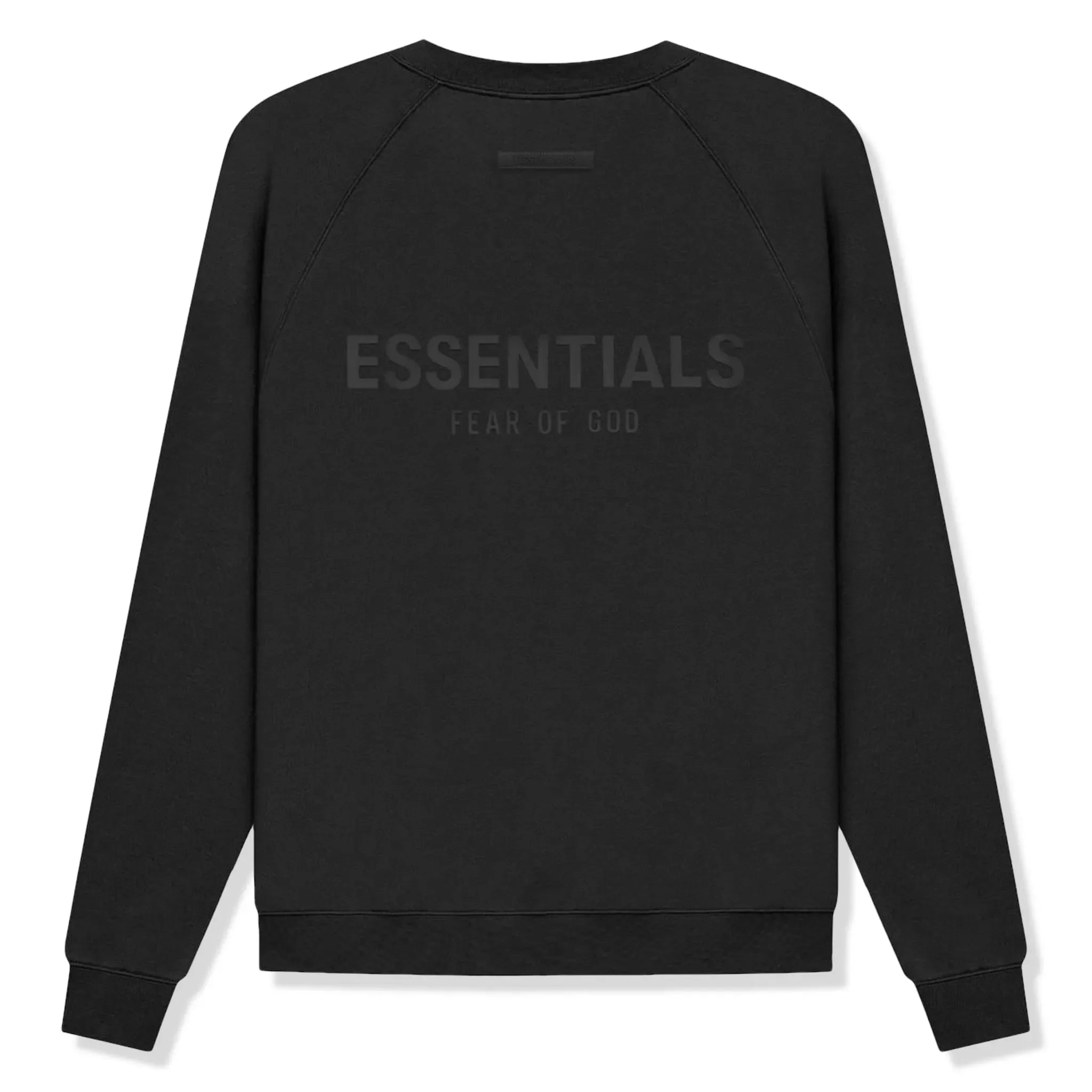 Fear of God Essentials Black Crewneck (SS21) - view 2