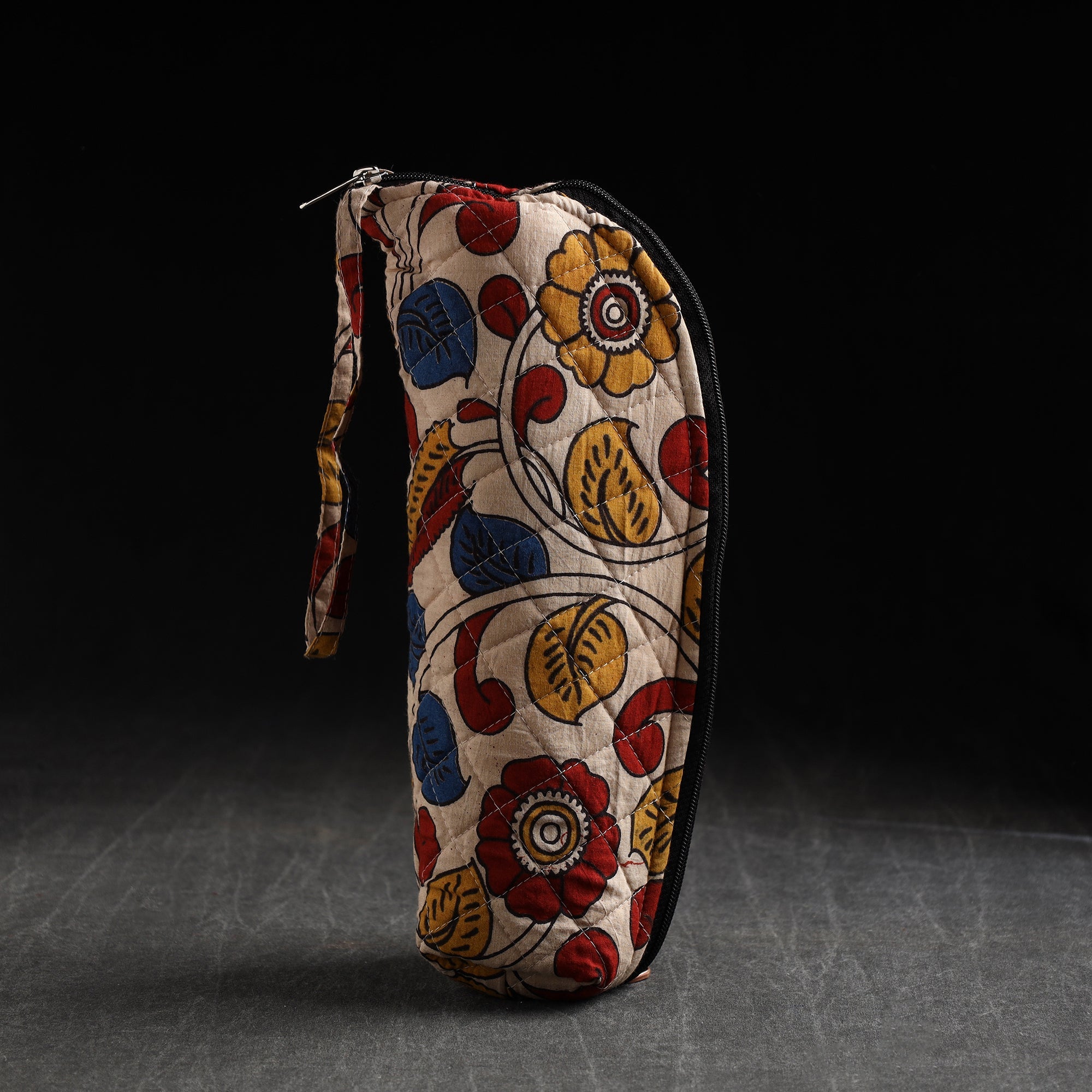 JALPARI Beige - Handmade Cotton 1L Water Bottle Cover 03 - view 2
