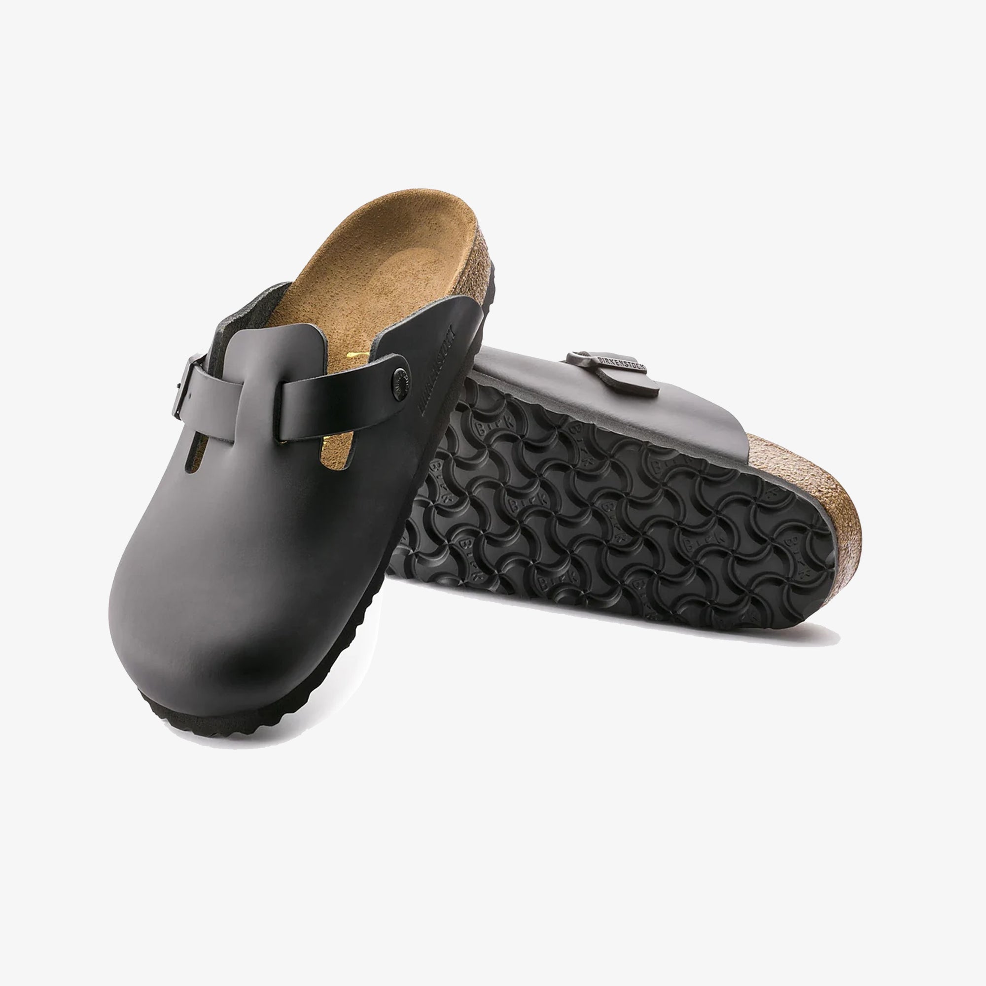 Birkenstock | BOSTON { BLACK - view 3