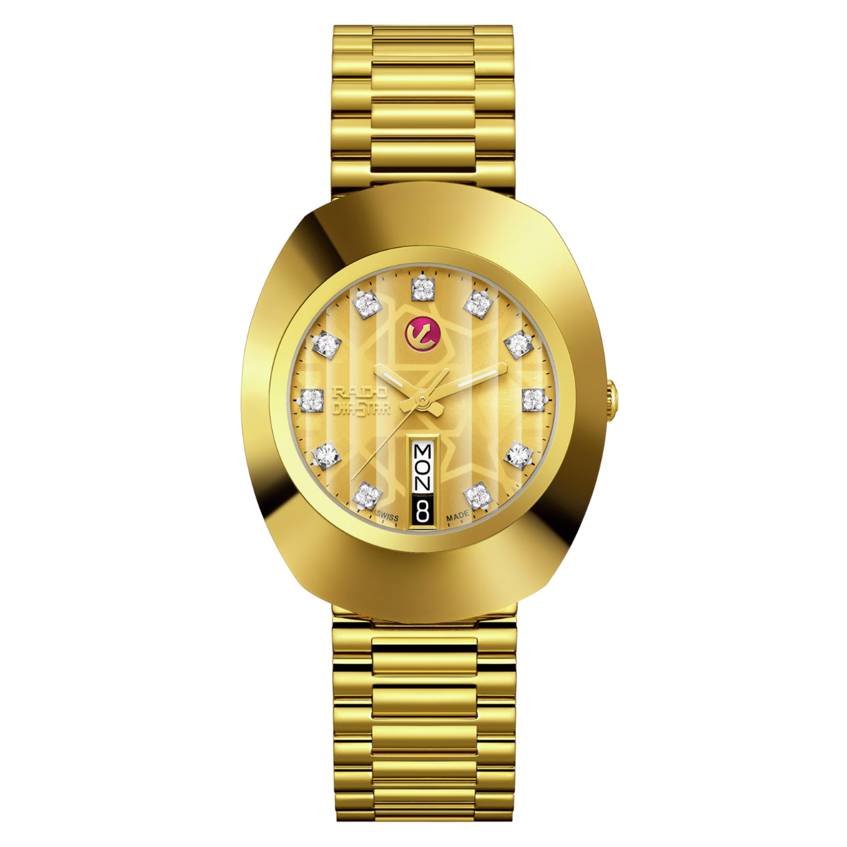 Rado Diastar Original Champagne Dial Men 35mm - view 3
