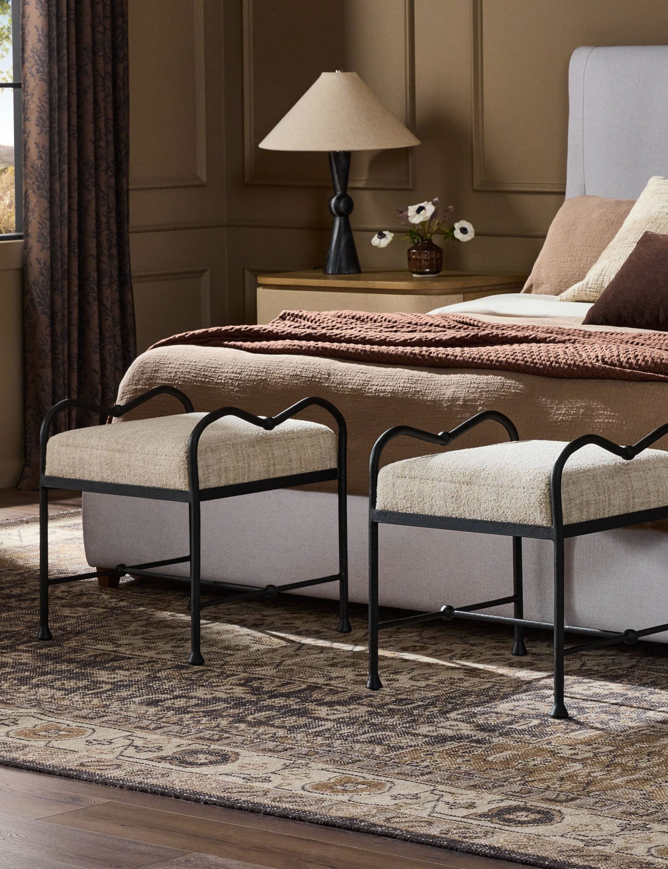 Lulu and Georgia Belita Stool – Cream - view 2
