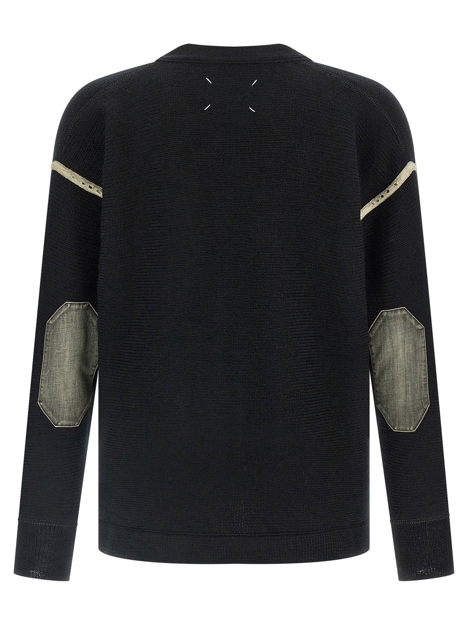 Maison Margiela Elbow Patch Cardigan – 100% virgin wool - view 2