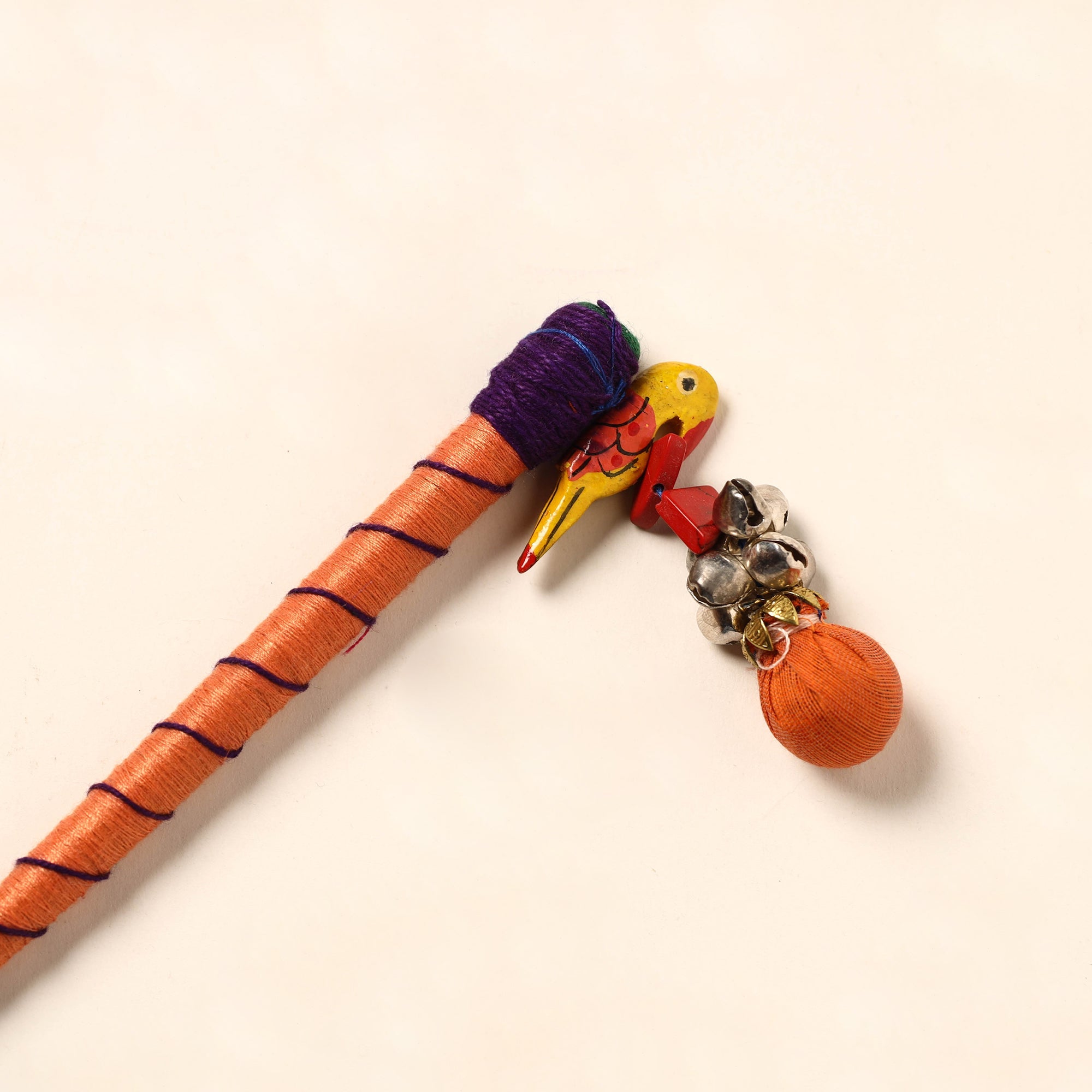 JALPARI Handmade Crochet Wooden Juda Stick 18 - view 2