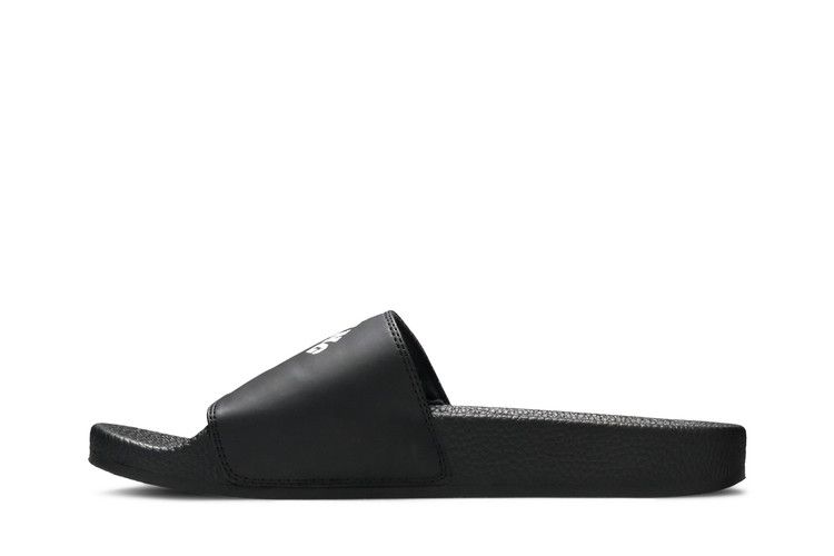 BAPE A Bathing Ape College Slide Black - view 2