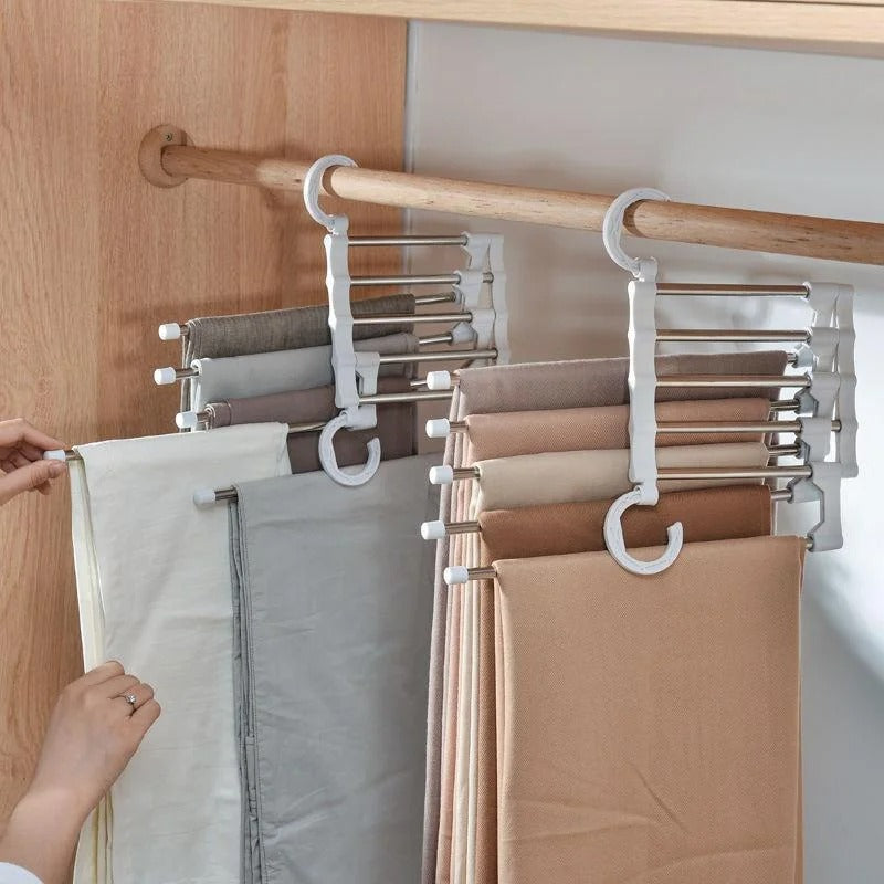 Catterton 5 in 1 Stainless Steel Foldable Hanger