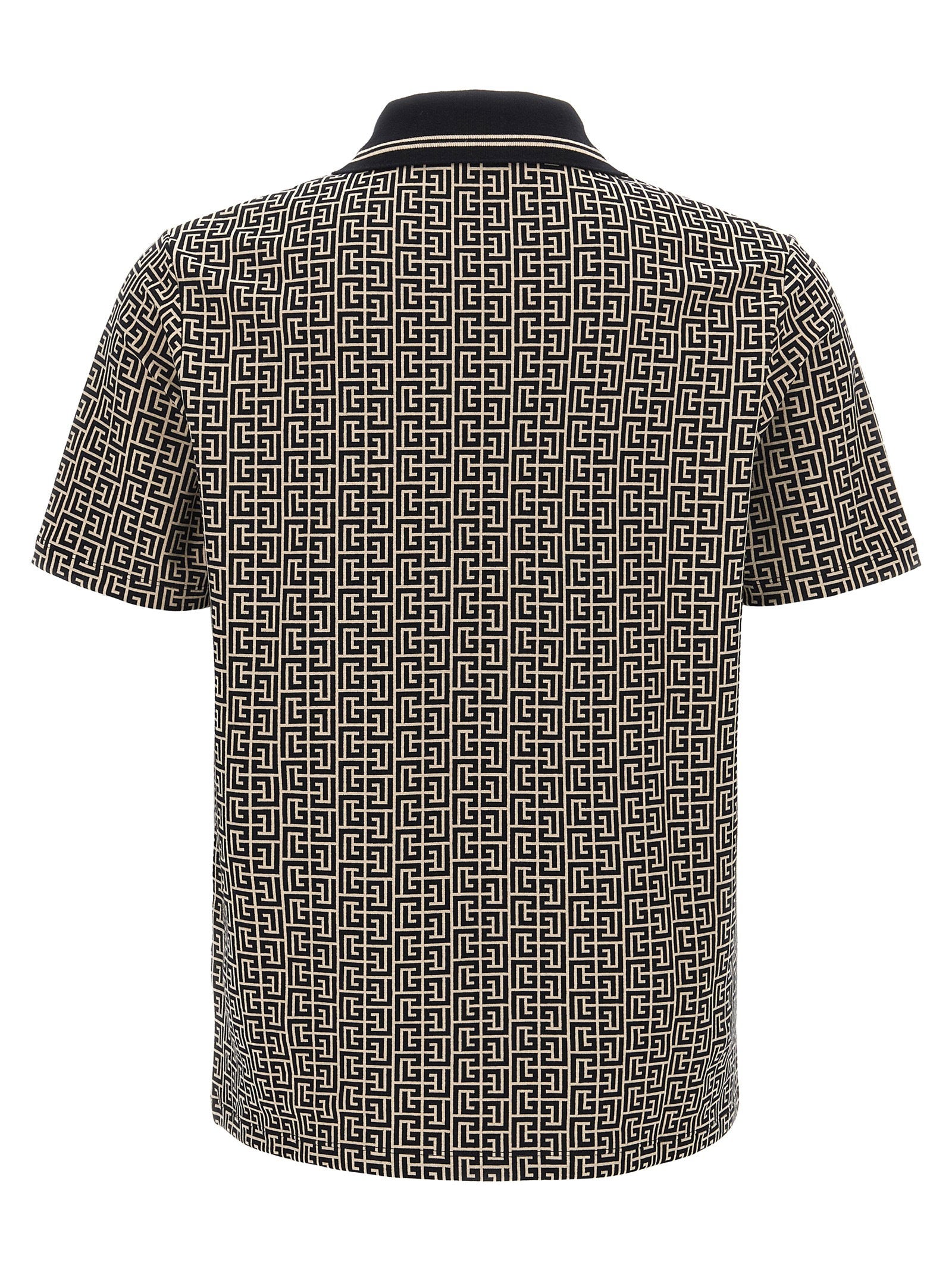 Balmain Pb Polo Shirt – 95% cotton, 5% elastane - view 2