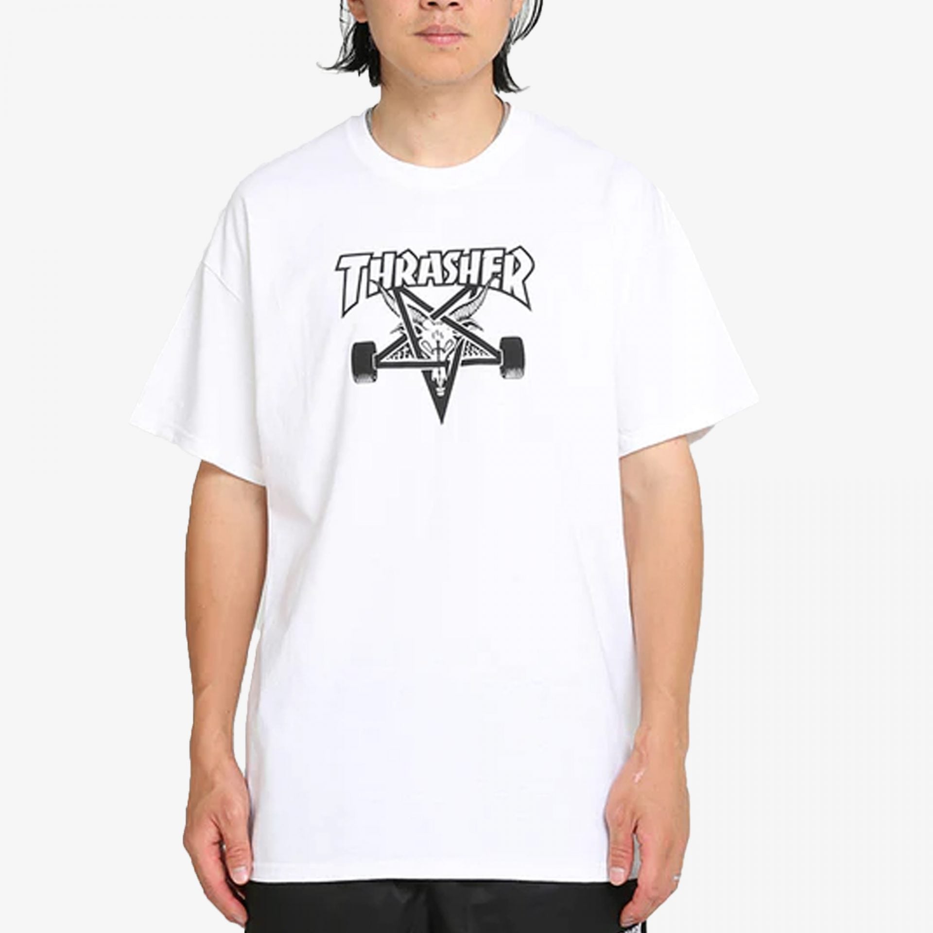 Thrasher | SKATEGOAT { WHITE - view 3