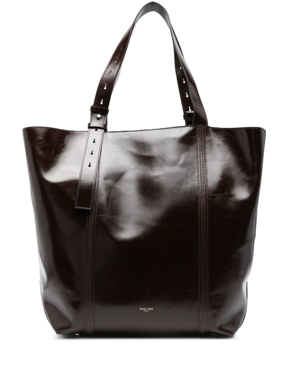 Golden Goose Leather tote bag – Calf Leather 100%