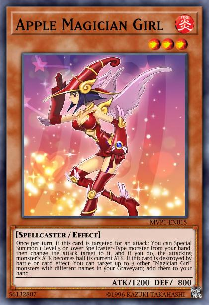 Yu-Gi-Oh! Apple Magician Girl - MVP1-ENS15 - Secret Rare - 1st Edition