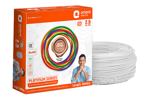 Orient Electric Flame Retardant Low Smoke And Halogen Platinum Wires
