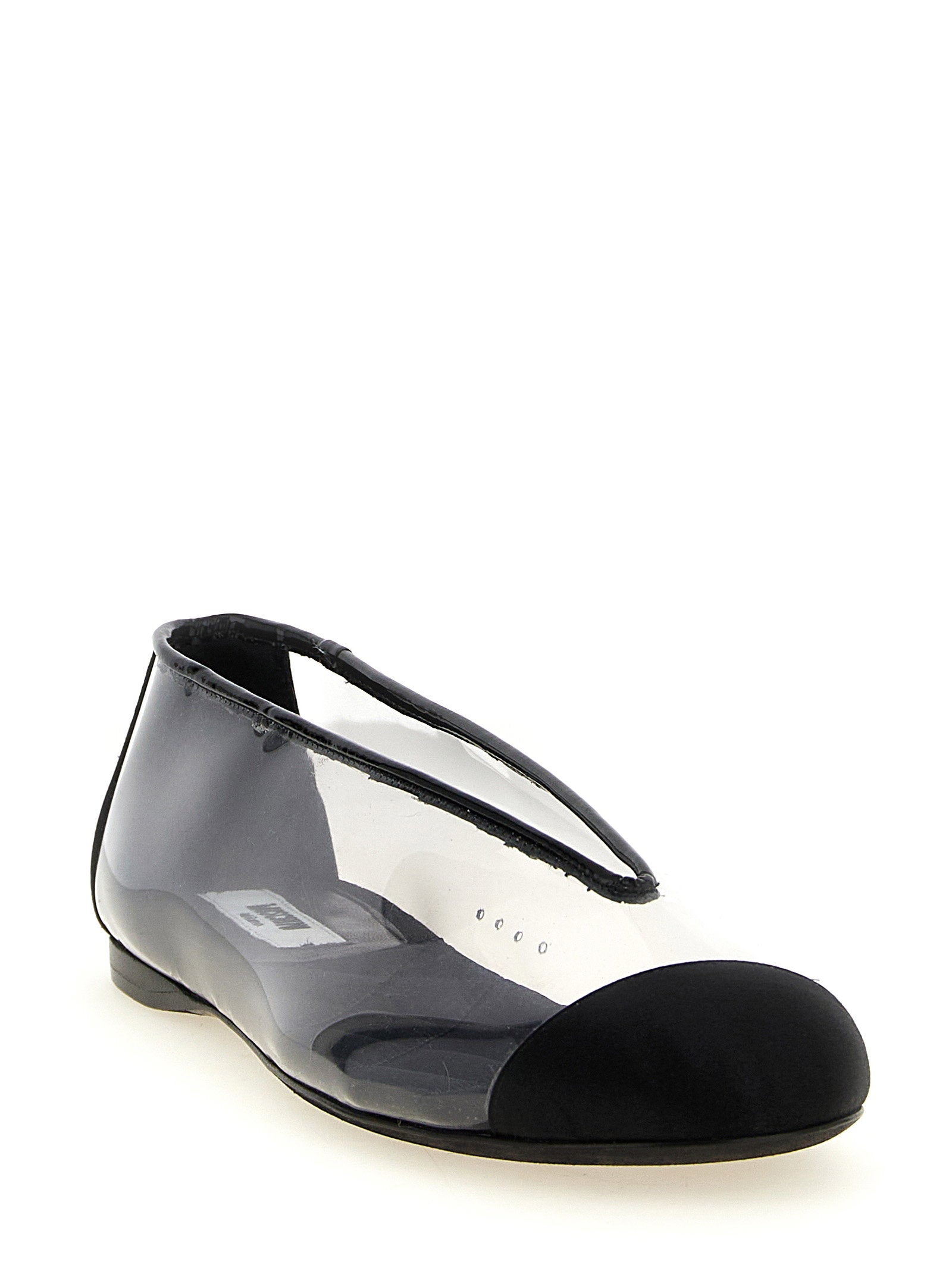 Moschino Pvc Ballet Flats – 90% pvc 8% vi 2% silk - view 2
