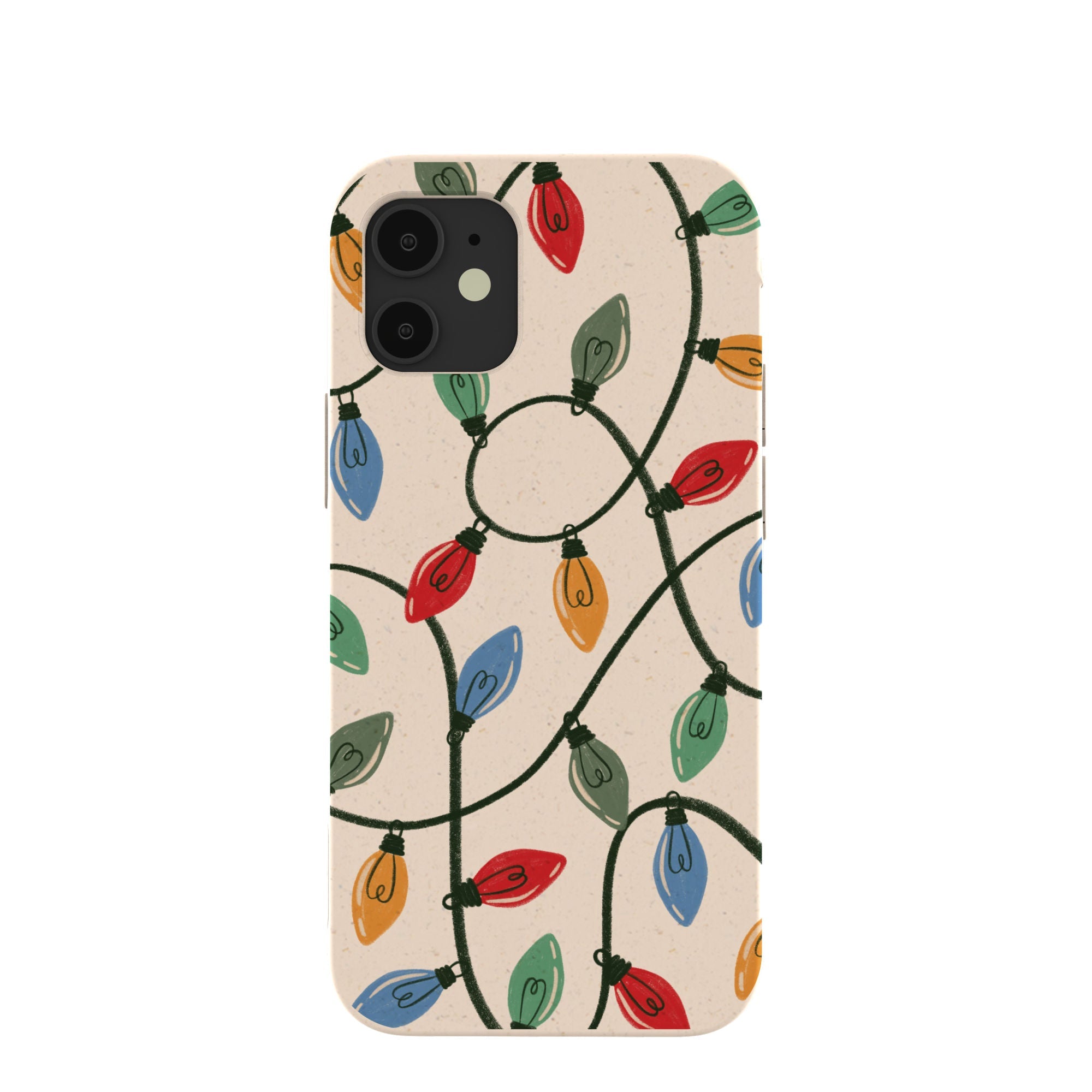 Pela Case Seashell Holiday Lights iPhone 12 Mini Case