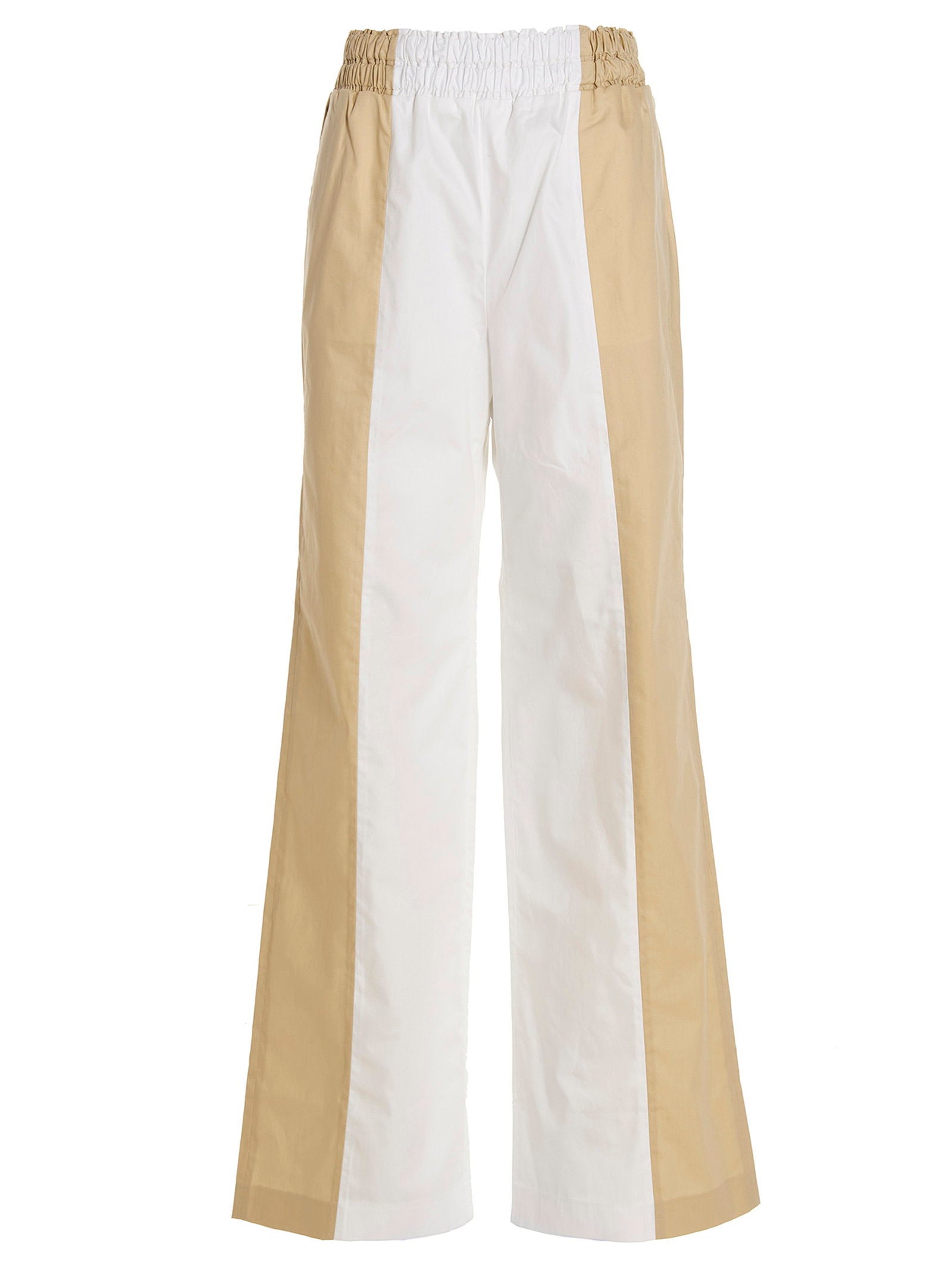 Fabiana Filippi Loose Leg Two-color Pants – 100% cotton