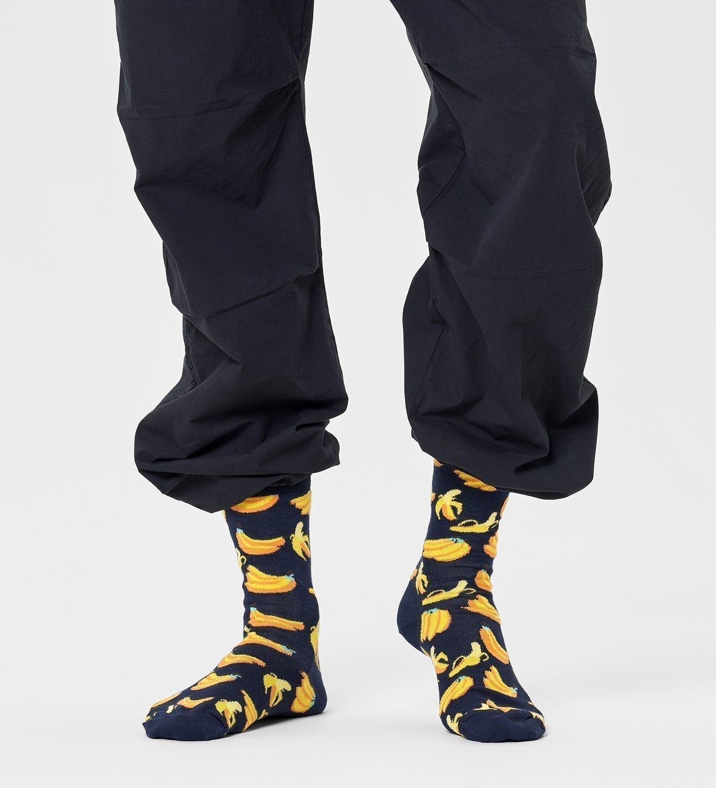 Happy Socks Unisex Banana Crew Length Socks for Women and Men - view 2
