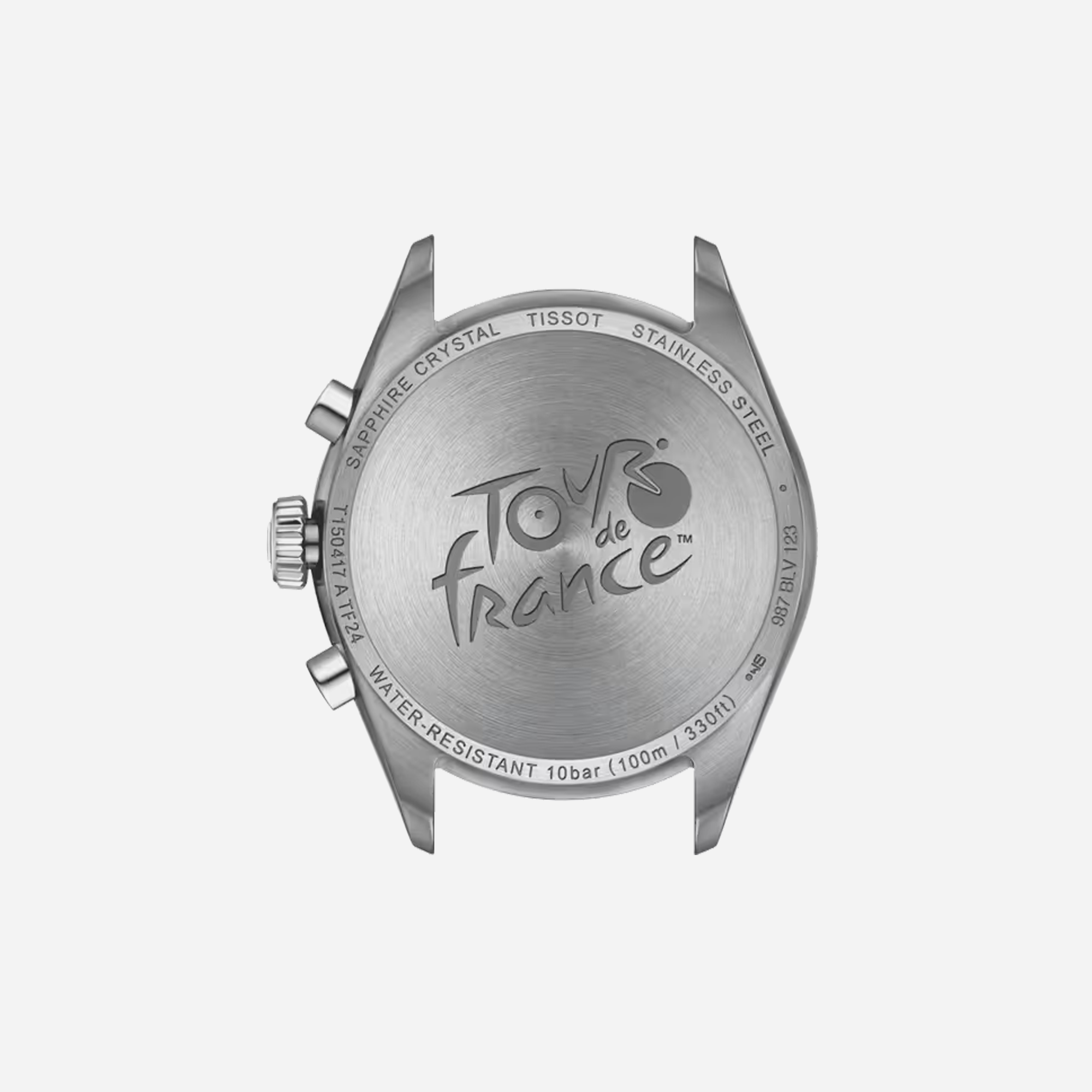 Tissot PR 100 Tour de France Black Dial Grey Stainless Steel Quartz Watch - view 2