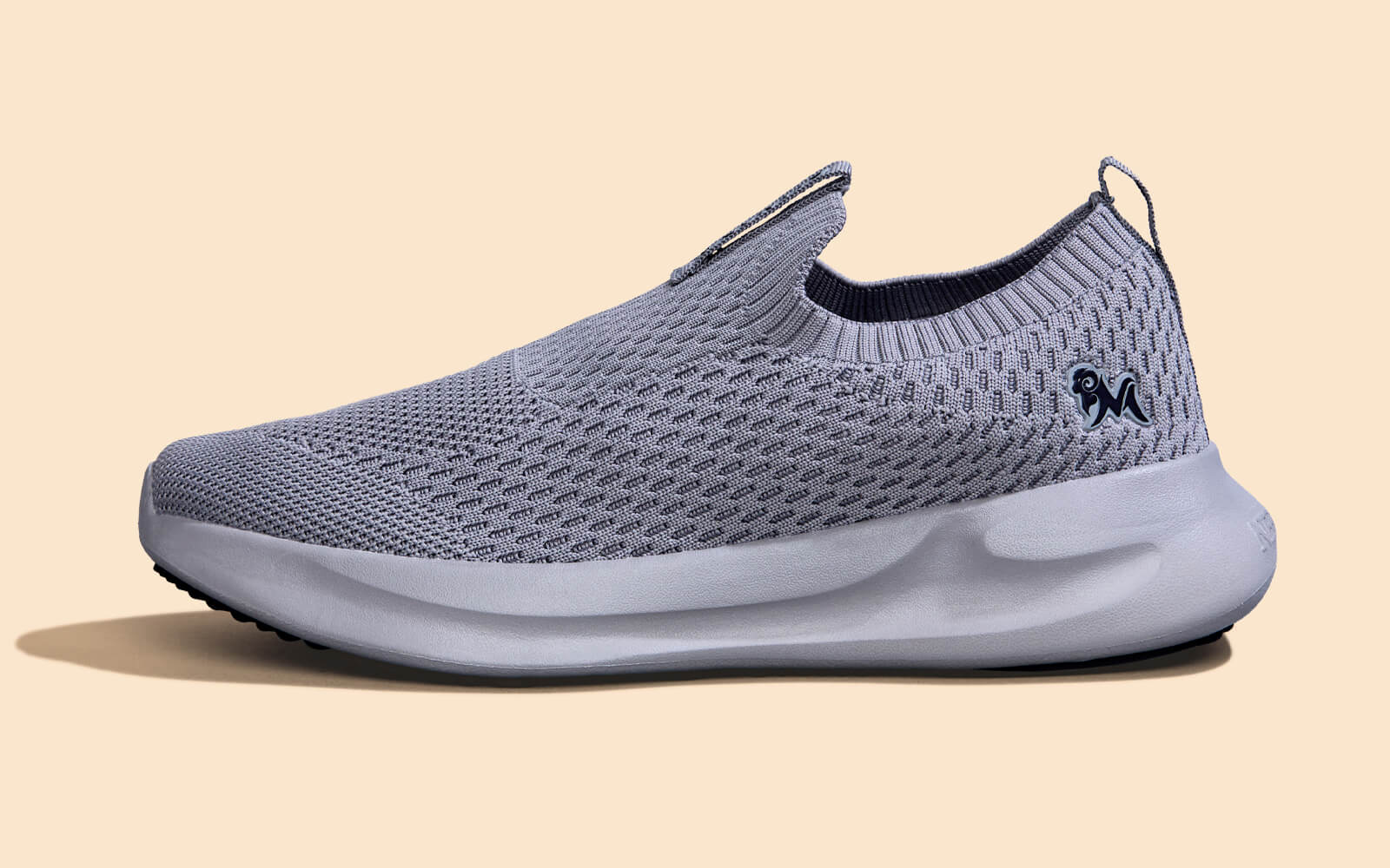 Neeman's Knit Trainers For Women : Grey