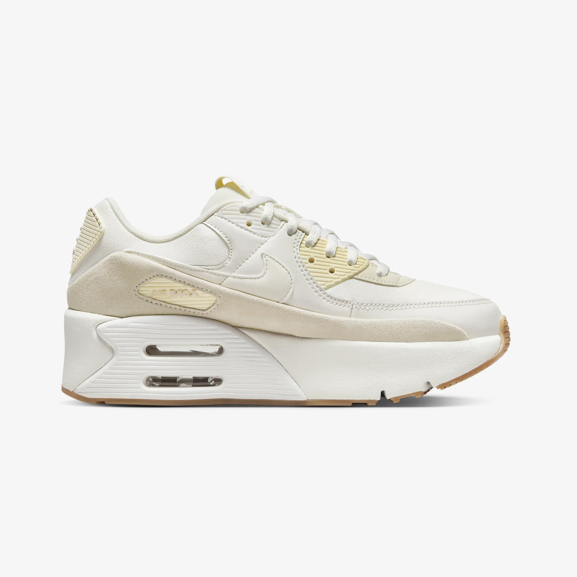 Nike | Air Max 90 Lv8 { Sail/sail-phantom-lt Orewood Brn
