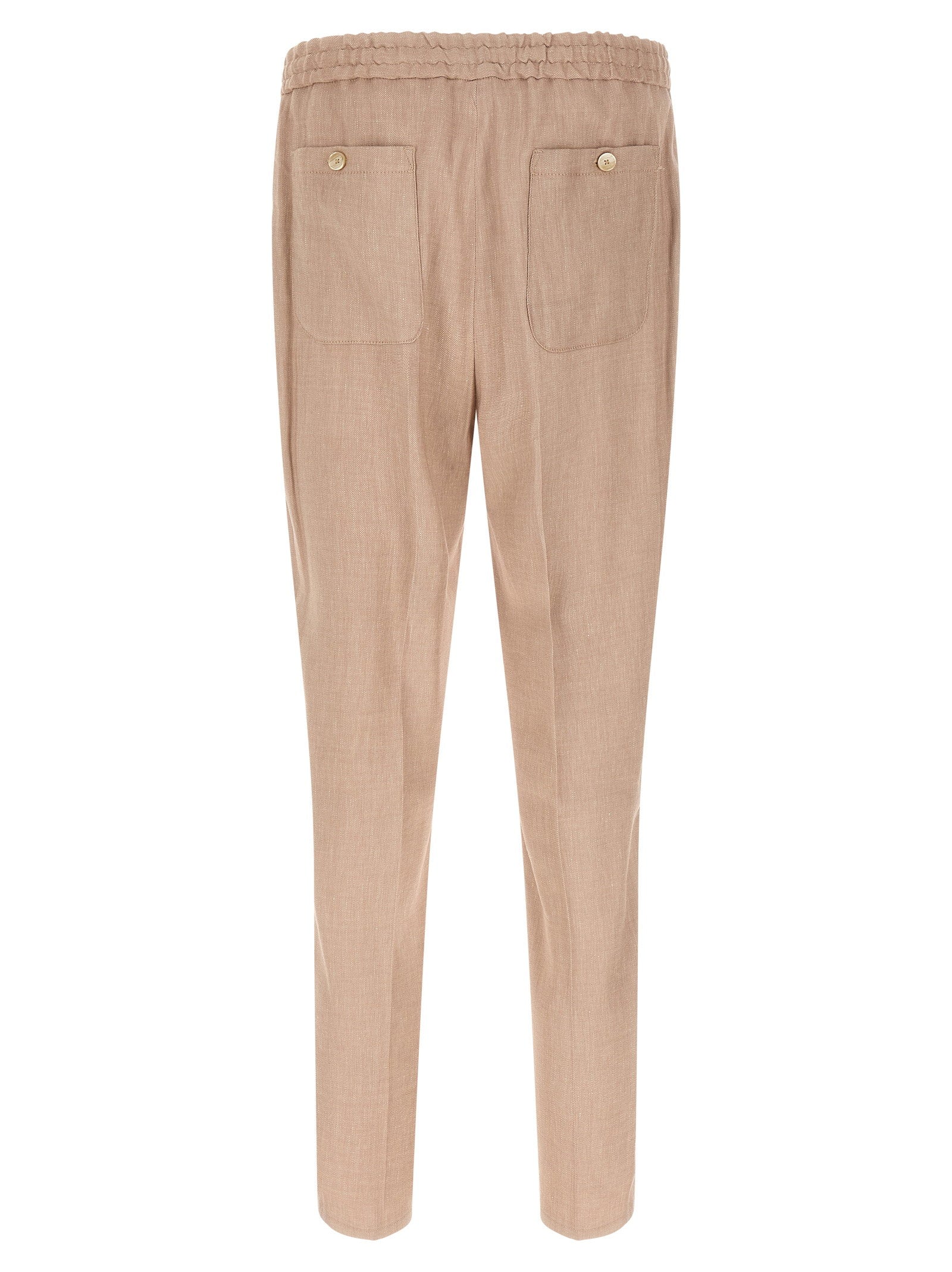 Etro Flamed Linen Joggers – 53% li, 44% vi, 3% ea - view 2