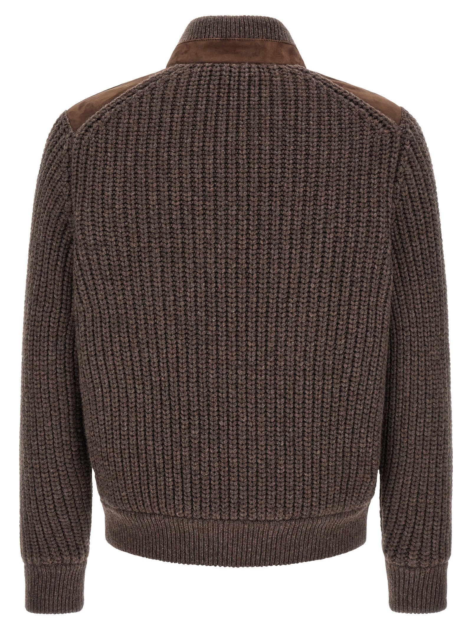 Brunello Cucinelli Suede Insert Jacket - view 2